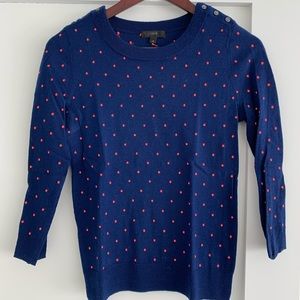 J.Crew Dot Sweater